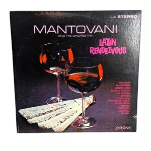 Mantovani and His Orchestra Latin Rendezvous Vinyl LP London PS 295 Record
